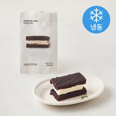 제로베이커리 브라우니샌드 (냉동), 40g, 1개입, 1개