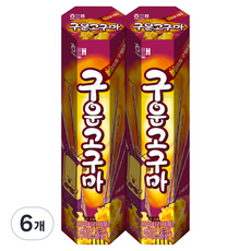 해태제과 구운고구마 과자, 24g, 6개