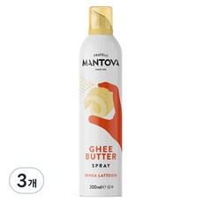 만토바 기버터 스프레이, 3개, 200ml