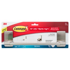 3M 無痕 金屬浴室收納架, 單色, 1個