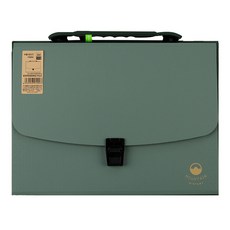 多層高級透明文件夾, 01 深綠色, 1個