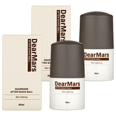 DEARMARS 鬍後球鬍後護膚乳液, 2個, 65ml