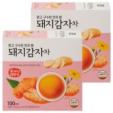 Danongwon 菊芋茶茶包, 1g, 100包, 2盒