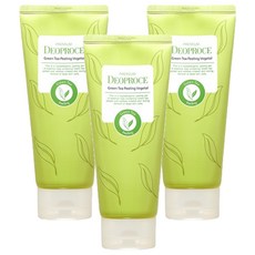DEOPROCE 迪普詩 頂級Deoproce綠茶植物去角質凝膠, 170g, 3個