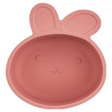 아띠래빗 아기 토끼 실리콘 흡착볼, 드라이로즈, 1개