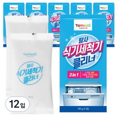 탐사 식기세척기 전용 클리너, 100g, 12개