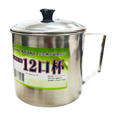 ST口杯 12cm, 銀色, 1個