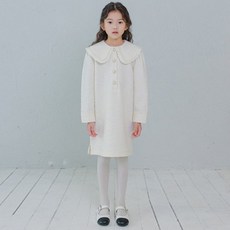 아이러브제이 여아용 그레이스 넥카라 원피스