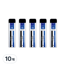 Tombow 蜻蜓牌 MONO 蜻蜓牌 Graph 自動鉛筆芯 HB 60mm 40支, 0.5mm, 10個