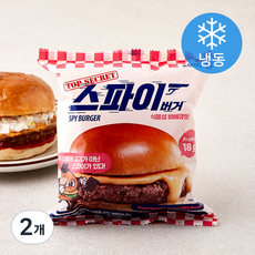 스파이버거 식물성 바베큐맛 (냉동), 212g, 1개입, 2개