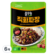 Pulmuone 圃美多 直火炸醬蓋飯醬汁, 6個, 180g