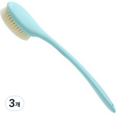 Wonine 圓形身體刷, 藍色, 3個, 1入