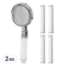 코시나 자이언트 마인 정수 샤워기 + 필터 4p, 2개