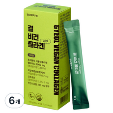 경남제약 결 비건 콜라겐, 9회분, 6개