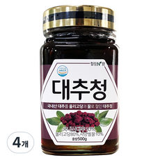 Healing N Farm 紅棗茶沖泡醬, 500g, 1罐, 4罐