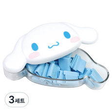 바이하츠 시나모롤 통 + 운수좋은날 클립 중, 25개입, 3세트