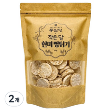 풍심당 국내산 현미 뻥튀기, 2개, 100g