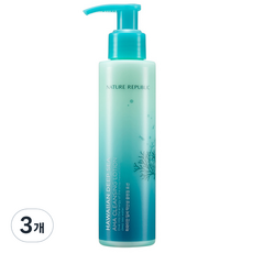네이처리퍼블릭 하와이안 딥 씨 약산성 클렌징 로션, 130ml, 3개