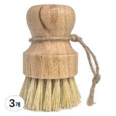 World Clean 木質廚房劍麻刷, 單一顏色, 1入, 3個