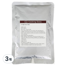 쿠킹스토리 다크초콜릿 코인 62% 다크 커버춰, 500g, 3개