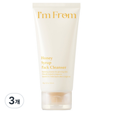 I'm from 蜂蜜糖漿包裝洗面乳, 3個, 120g