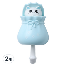 푸트로랩 물건을 걸면 나오는 캐릭터 벽후크, 블루, 2개