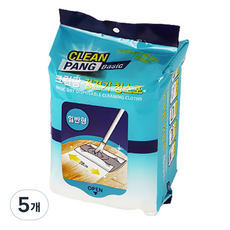 크린팡 일반형 정전기 청소포 60매입, 5개