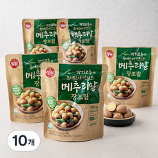 정원 꽈리고추가 들어있어 맛있는 메추리알장조림, 300g, 10개