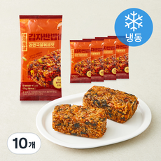 한끼통살 김자반밥바 라면국물볶음맛 (냉동), 100g, 10개