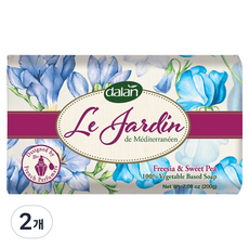 dalan 達欖 Le Jardin 風信子&香豌豆香皂, 200g, 2個