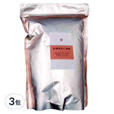 樂活E棧 黑糖烤杏仁咖啡粉 1lb, 咖啡粉, 454g, 3包