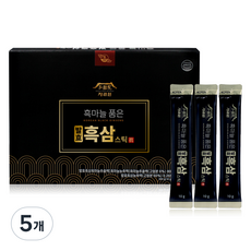 정관원 흑마늘 품은 발효흑삼스틱 30p, 5개, 300g