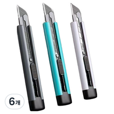 新一 高性能美工刀 HS-1241, 隨機出貨, 6個