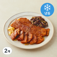요리락 고사리랑 마늘이 한웅큼 들어간 고추장 삼겹살 (냉동), 2개, 500g