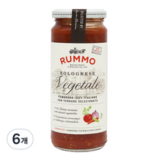 RUMMO 路莫 波隆那蔬菜義大利麵醬, 340g, 6個