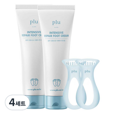 plu 刮腳皮刀+護足霜 100g組, 4套