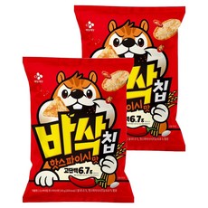 CJ 酥脆薯片 熱辣口味, 2個, 45g