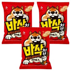 CJ 高蛋白脆片 香辣口味, 3包, 45g