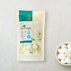 곰곰 깐메추리 유정란, 450g, 1봉