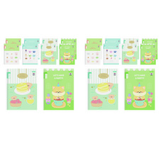 PENPIA 1000 小學線圈8格書寫筆記本 10入, 隨機出貨, 2個