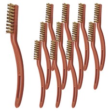 dailed 去除頑固污垢黃銅刷, 混色, 12個