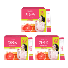 티젠 자몽쏙 분말차, 5g, 30개입, 3개