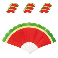 minhwashop 折疊西瓜扇 SDPPT0100, 混合色, 10個