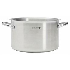 de Buyer 畢耶 PRIM'APPETY系列 雙耳不鏽鋼燉鍋, 1個, 36cm