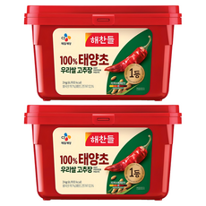 CJ Haechandle 好餐得 韓國米&日曬辣椒醬, 3kg, 2個