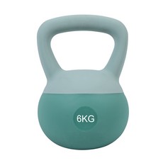 빼다 슬라임 스윙 소프티 케틀벨, 그린, 6kg, 1개