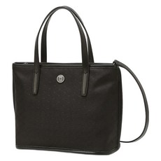 닥스 여성용 메쉬 페브릭 칼라일 패턴 나일론 토트백 DCBA5E371