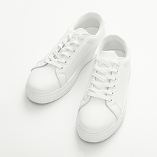 캐럿 남성용 베이직 레더 스니커즈