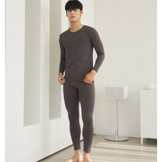 엘라운지 남성용 코지웜 플러스 슬림핏 피치기모 상하세트