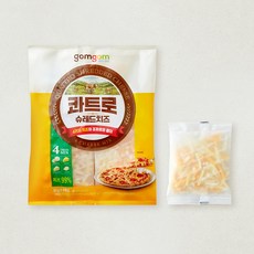 곰곰 콰트로 슈레드치즈, 60g, 1개, 4개입